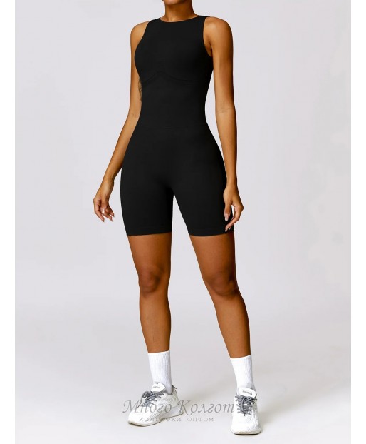 Короткий безшовний комбінізон Shorts Body Cannota model 42
